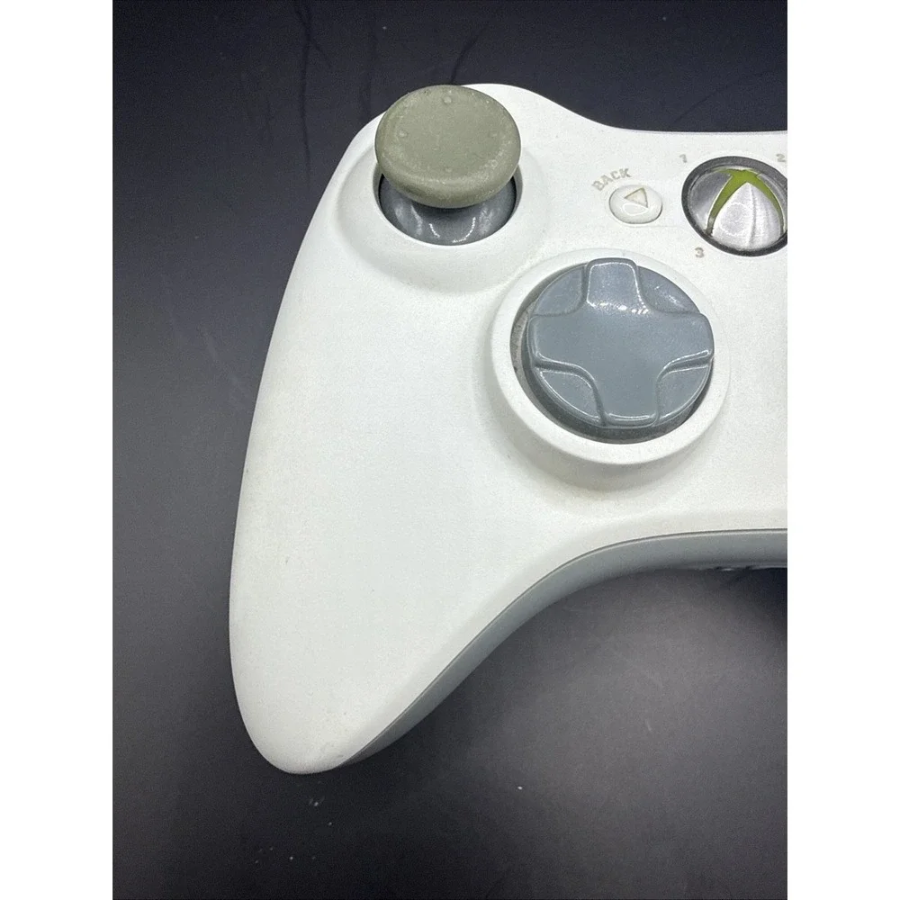 Xbox 360 White Wireless Controller Microsoft Official Gamepad EUC